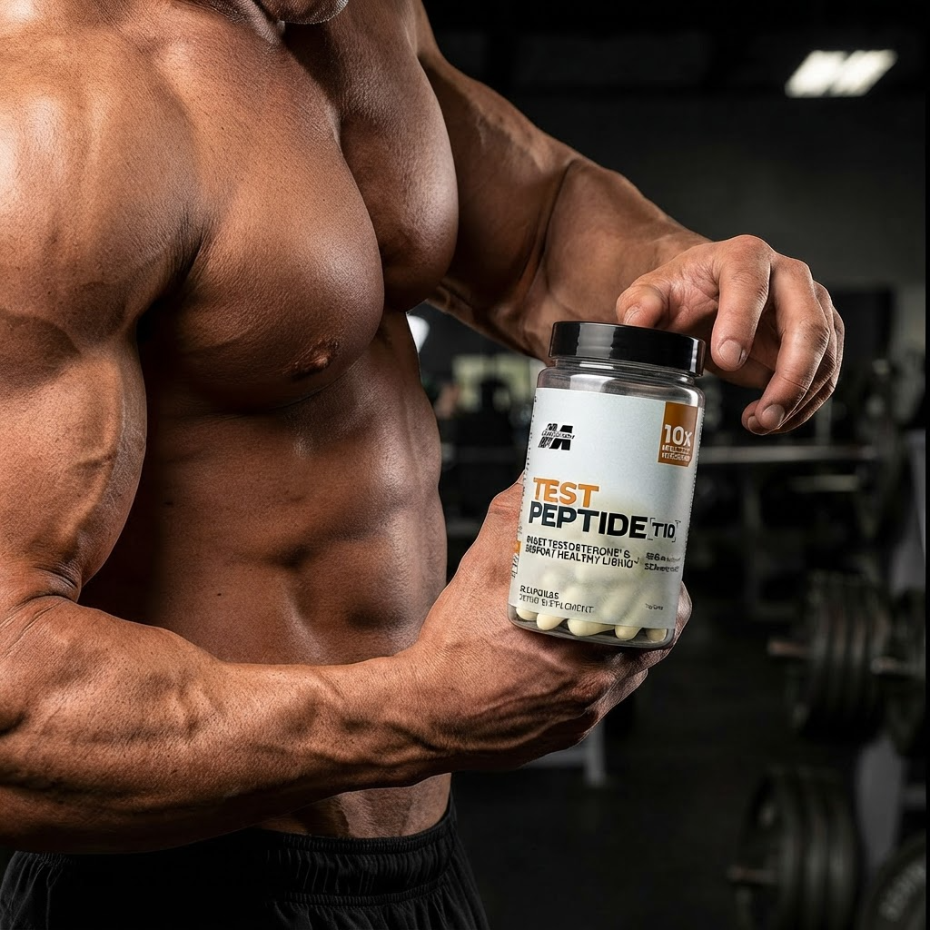TEST PEPTIDE T10 SUPPLEMENTS BUILD LEAN MUSCLE 3X FASTER.