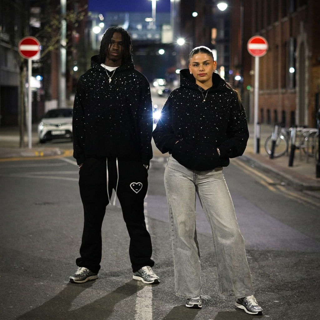 Aurient Rhinestone Hoodie