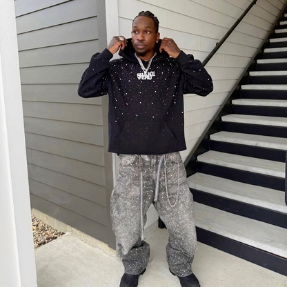 Aurient Rhinestone Hoodie