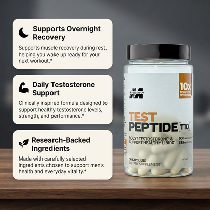 TEST PEPTIDE T10 SUPPLEMENTS BUILD LEAN MUSCLE 3X FASTER.