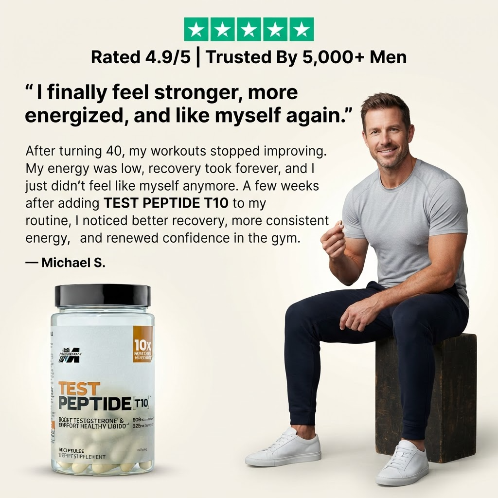 TEST PEPTIDE T10 SUPPLEMENTS BUILD LEAN MUSCLE 3X FASTER.