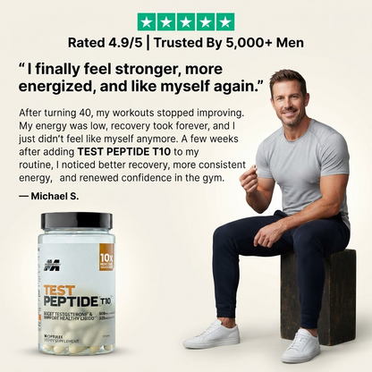 TEST PEPTIDE T10 SUPPLEMENTS BUILD LEAN MUSCLE 3X FASTER.