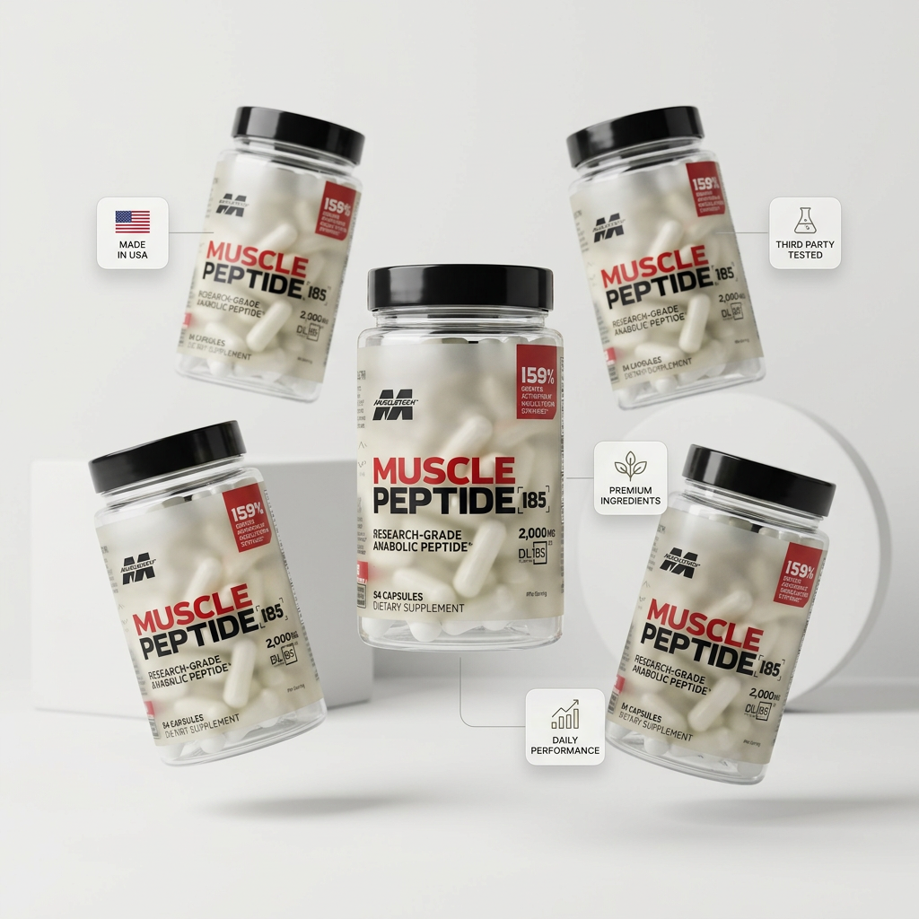 MUSCLE PEPTIDE 185 || LEAN MUSCLE. BUILT THE RIGHT WAY.